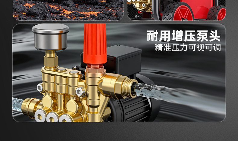 26 models of Giant Dragon car wash machines, high-pressure water guns for home use, 220V water pump, high-power car cleaning tool, super powerful floor cleaning device
