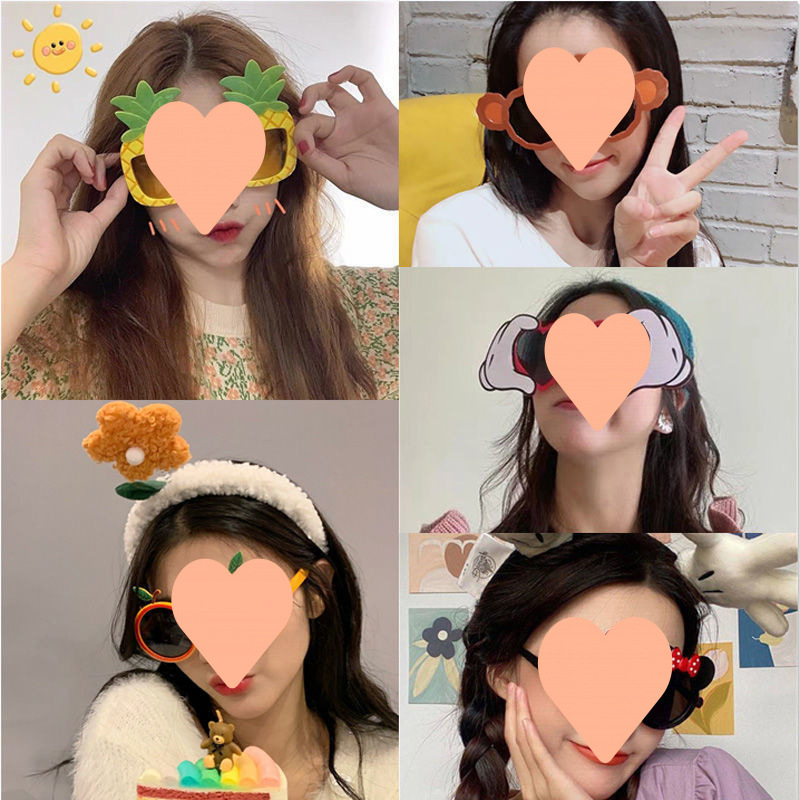 Divertido gafas de sol bodas damas de honor fotos accesorios de boda fiesta de cumpleaños gafas de escultura de arena gafas en línea gafas extrañas