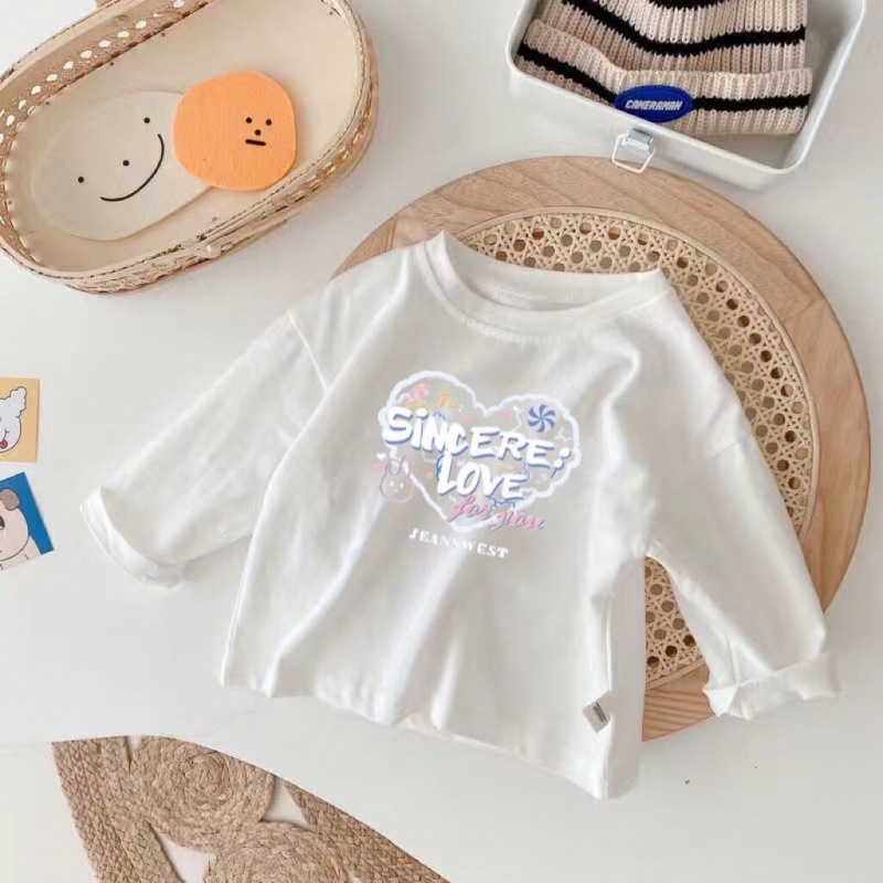 Длинные рукава: белый [слово любви]