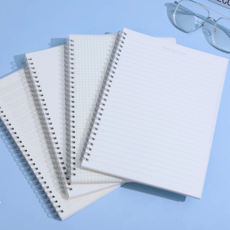 Transparent A5 Coil Notebook, B5 Thickened Notebook, A4 Lined Grid Blank Loose-Leaf Notebook, A6 Mini Notebook Wholesale Transparent A5 Coil Notebook, B5 Thickened Notebook, A4 Lined Grid Blank Loose-Leaf Notebook, A6 Mini Notebook Wholesale