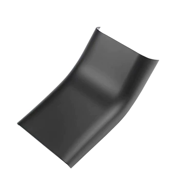 Tesla Model 3/Y armrest box: Car interior film - 3y-rear-anti-kick-panel-matte-black