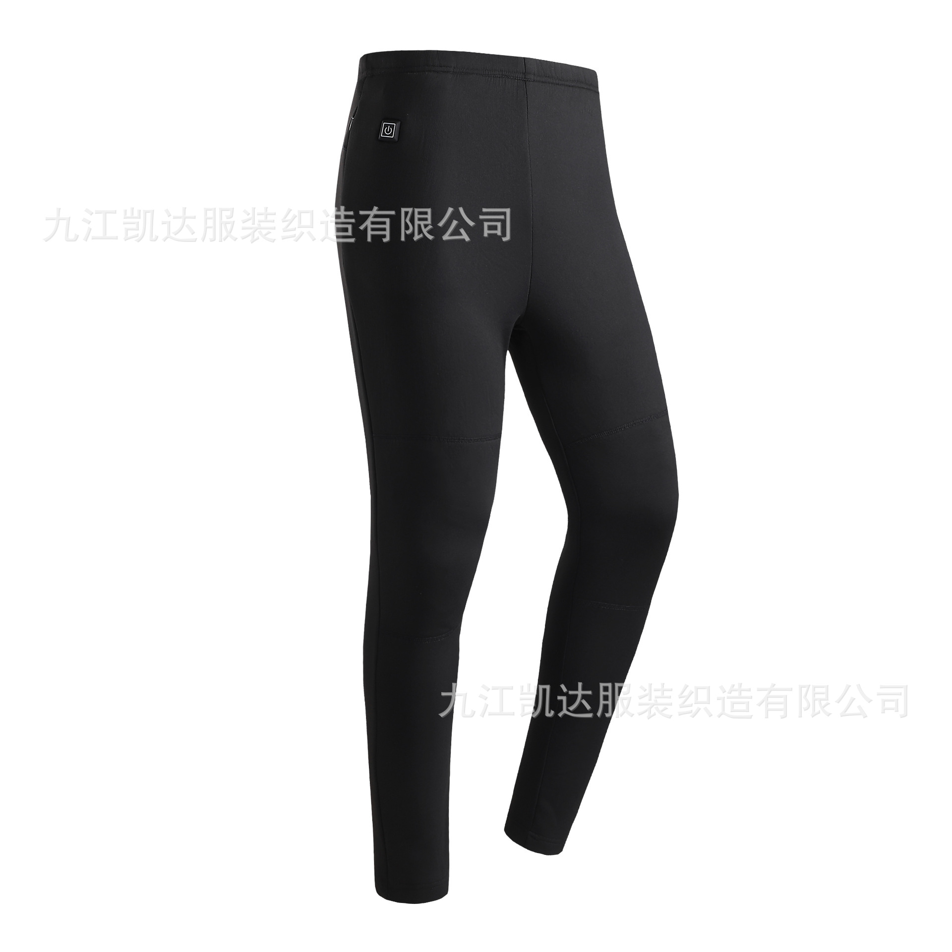 1805-8 Pantalones negros para hombre 3 zonas (solo pantalones)
