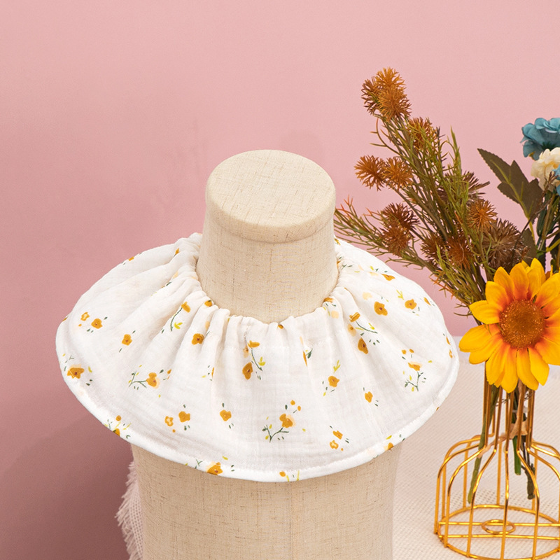 Verano bebé toallas de saliva 360 ajustable antibacteriano tipo A gaza de algodón puro baudales para hombres y mujeres bebés delbanos delbanos