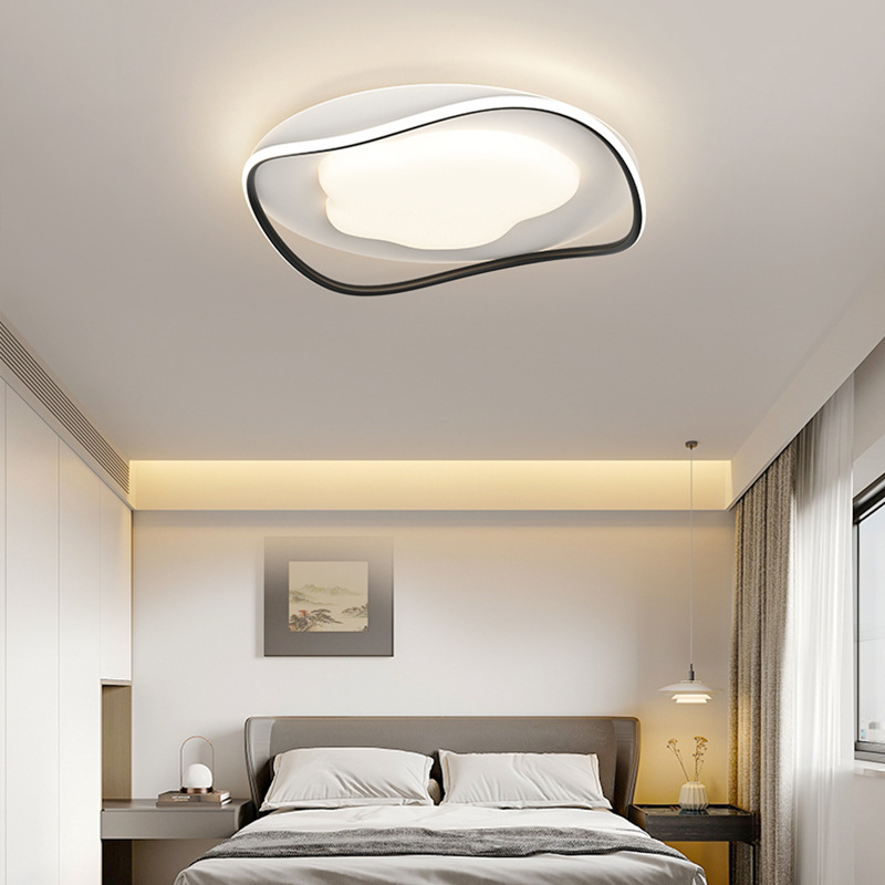 [Seleccionado cuidadosamente] Luz principal moderna y simple 2025 nueva lámpara de techo de estudio de dormitorio de protección ocular de espectro completo minimalista