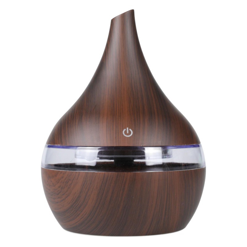 USB humidifier luminous 5V home fog air humidifier wood grain air purifier aroma diffuser wholesale