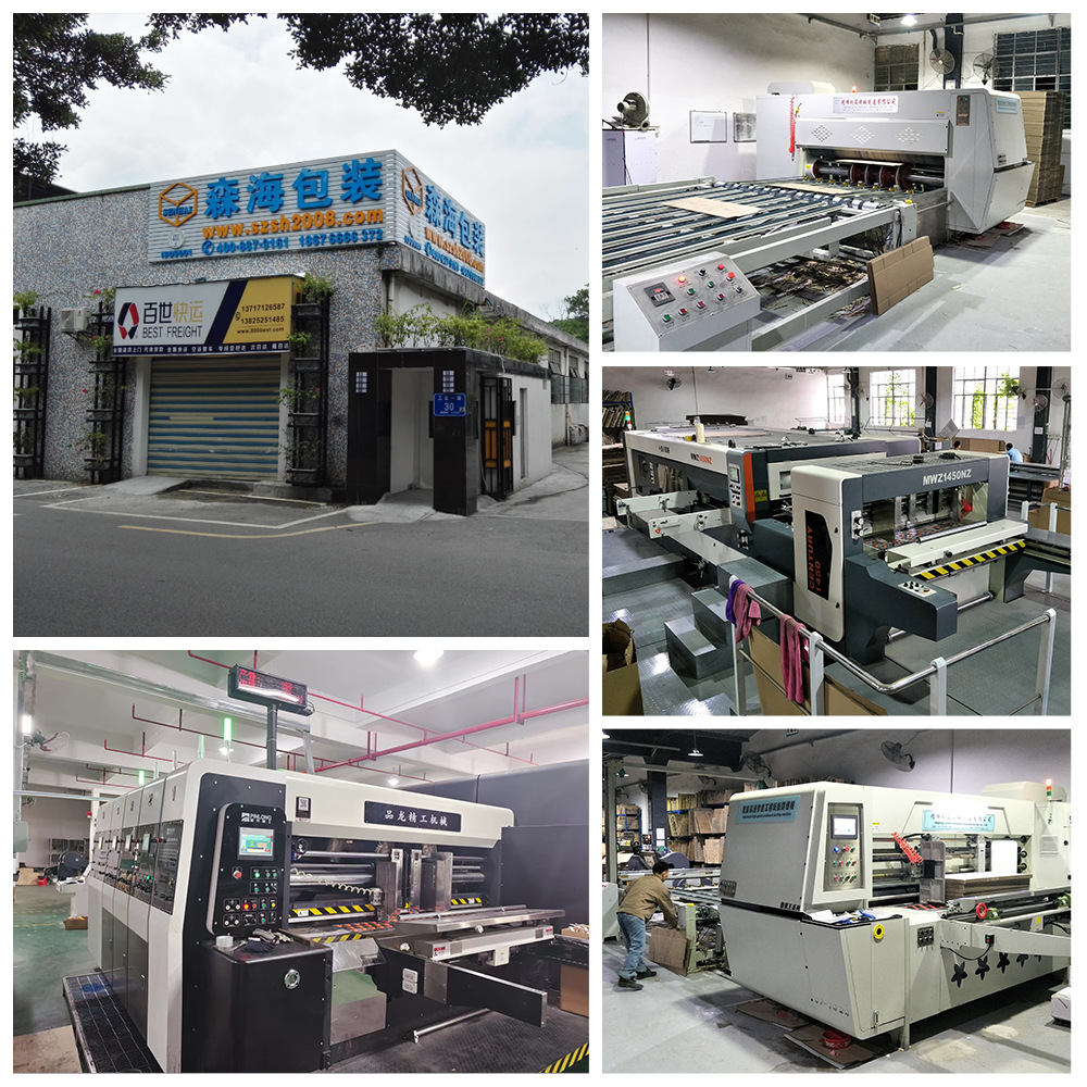 Fábrica Express cartón transfronterizo embalaje caja dura cartón de piel de vaca corrugado en stock entrega logística cartón al por mayor