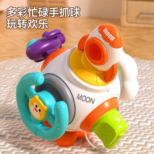 Cross-border baby educational toys Manhattan busy ball player catch ball baby grasp training ball early education enlightenment toy