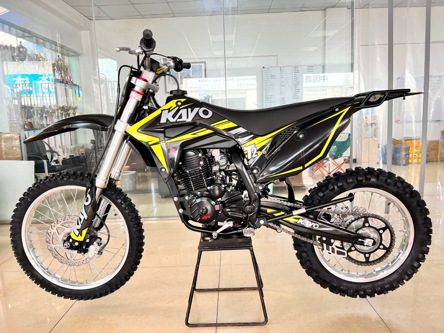 Huayang off-road racing motorcycle K6RD5T4LT2 for track, forest road, night hunting, mountain off-road, KAYO competition