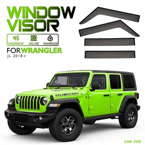 Jeep Wrangler JK JL pəncərə vizoru üçün uyğundur