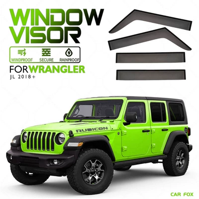 Suitable for Jeep Wrangler Window Visor Jeep Wrangler Jk Jl Window Visor