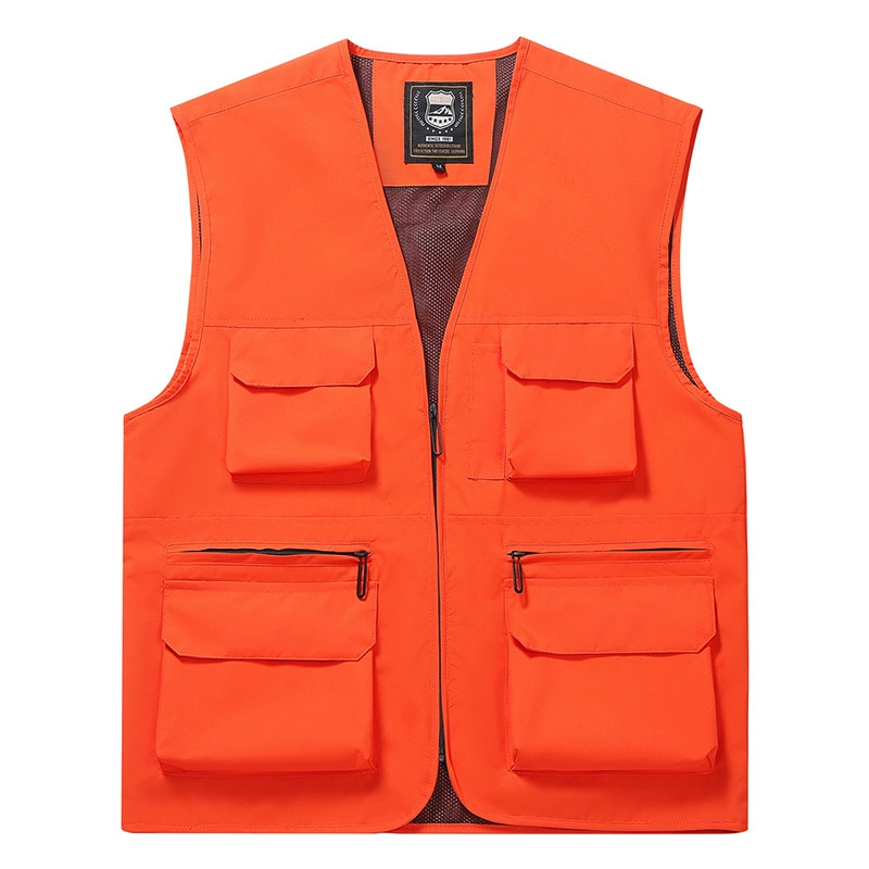 Men's travel quick dry thin climbing waterproof vest sleevless