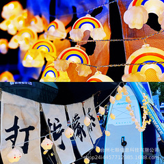 星星燈串彩燈閃燈夜市地擺攤後備箱氛圍led生日布置露營大量批發