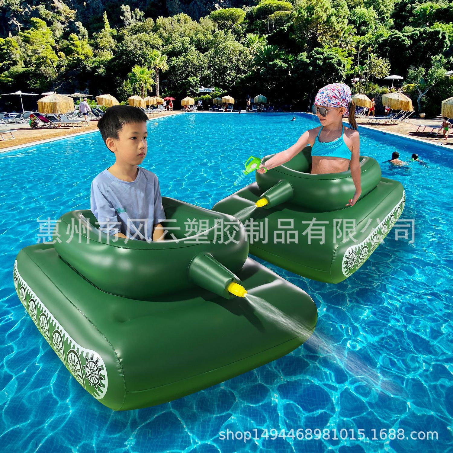 Inflatable tank