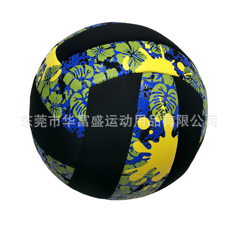 [Source Factory Direct Sales] Specializing in the Production of Diving Material Machine-Sewn Volleyball Training Sports Soft Air Volleyball