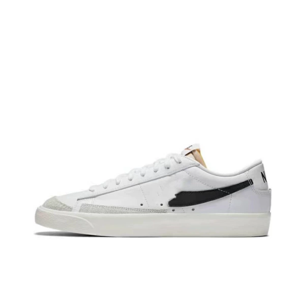White and black low top, pure top layer