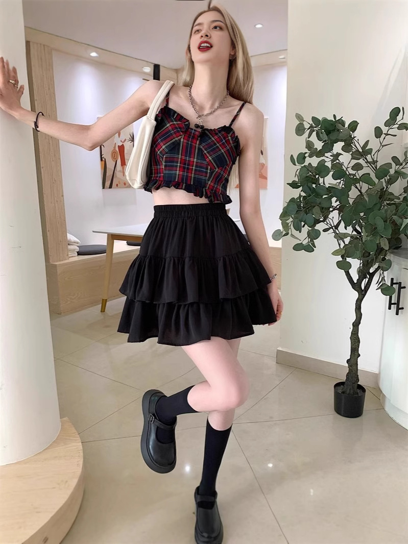 Children's black skirt