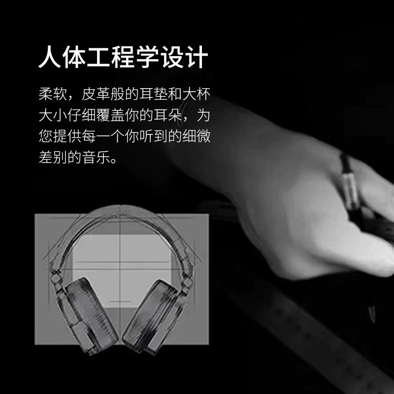 BLAO AT-M60 наушники мониторинга профессиональные hi-fi наушники для диджей звукозаписывающая студия профессиональные наушники звуковая карта записи