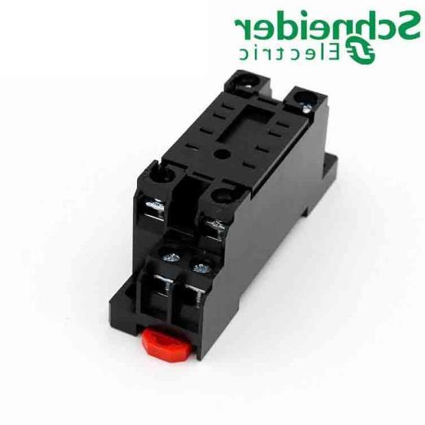 RXZE1M2C原装正品施耐德Schneider 继电器插座 2NO+2NC经济型底座