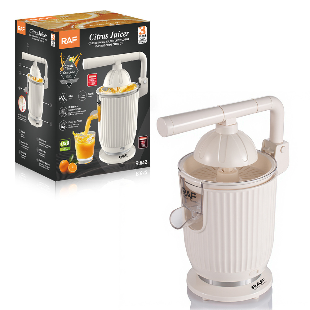 Exprimidor de jugo eléctrico de acero inoxidable transfronterizo estándar europeo motor multifuncional de gran capacidad mezclador de jugo crude varilla de cocina image 22