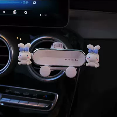 car air vent phone | Car phone holder - butterfly-cinnamon-dog-advanced-enhanced-version-standard