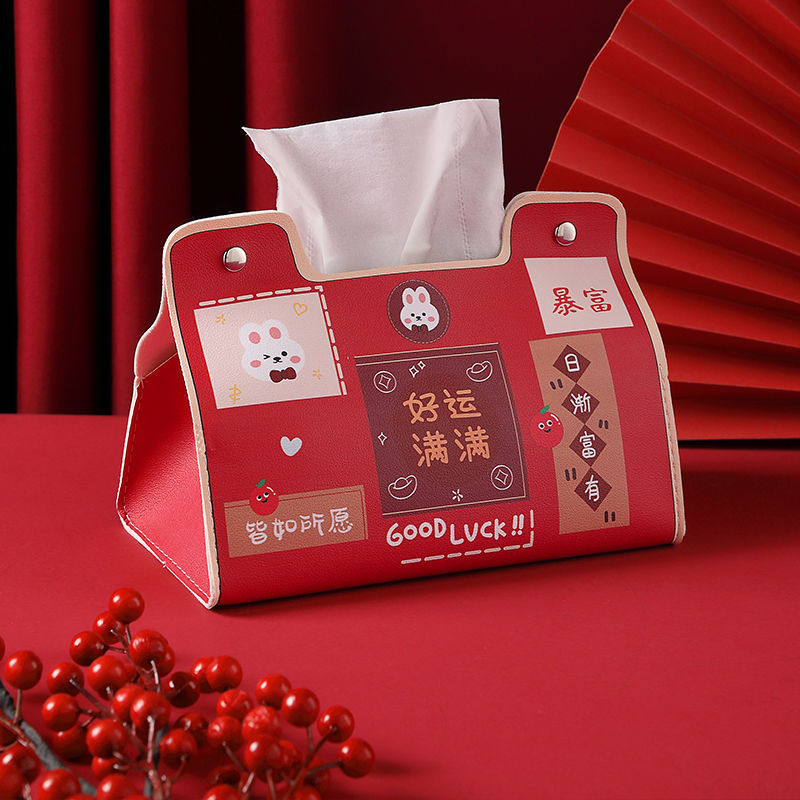 Caja de pañuelos de dibujos animados para ganar dinero, soporte para pañuelos, caja de pañuelos multifuncional para el hogar, dormitorio, coche, mesa de centro, caja de almacenamiento, multiusos