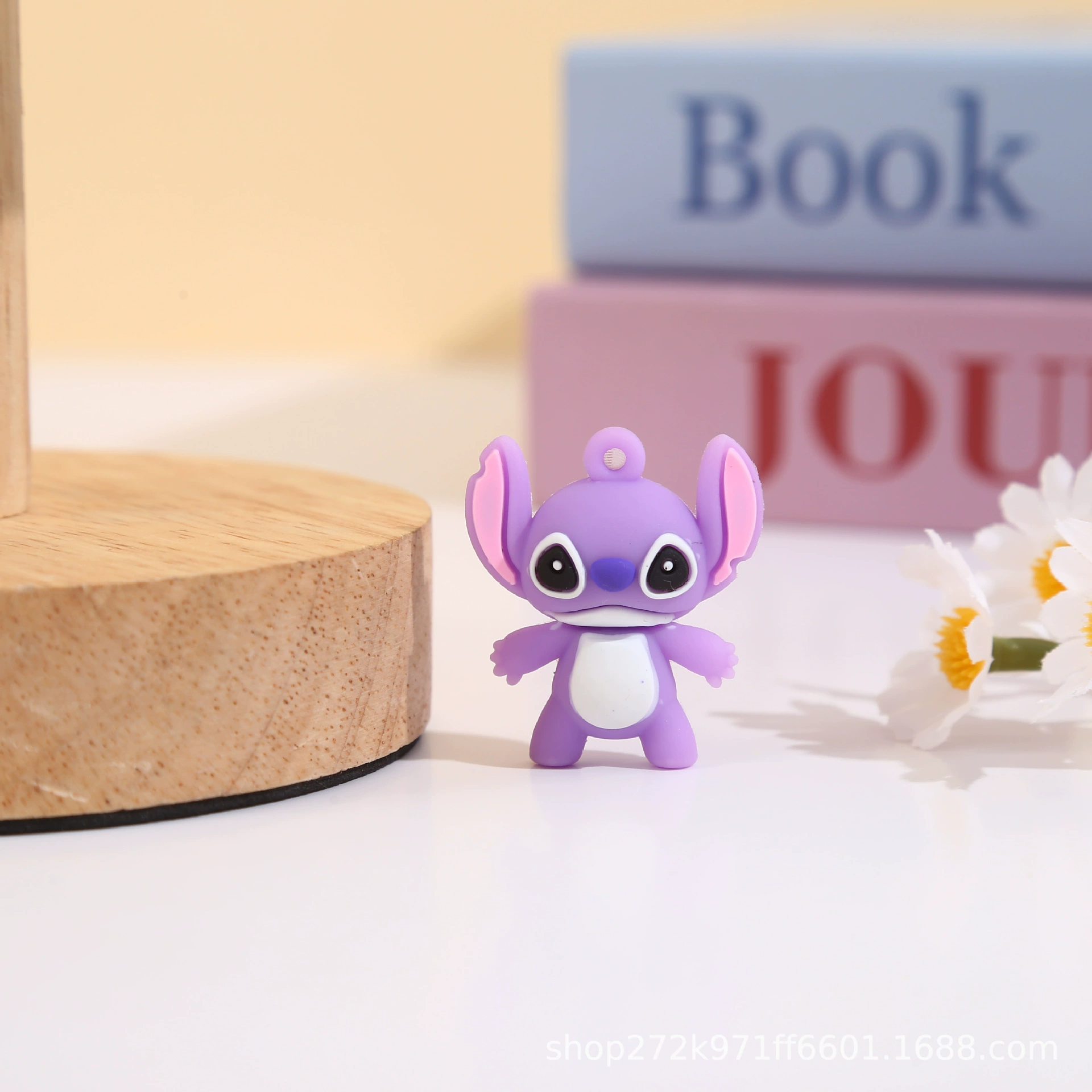 Брелок-подвеска Stitch, мягкий PVC, слепой бокс, отверстие для кольца