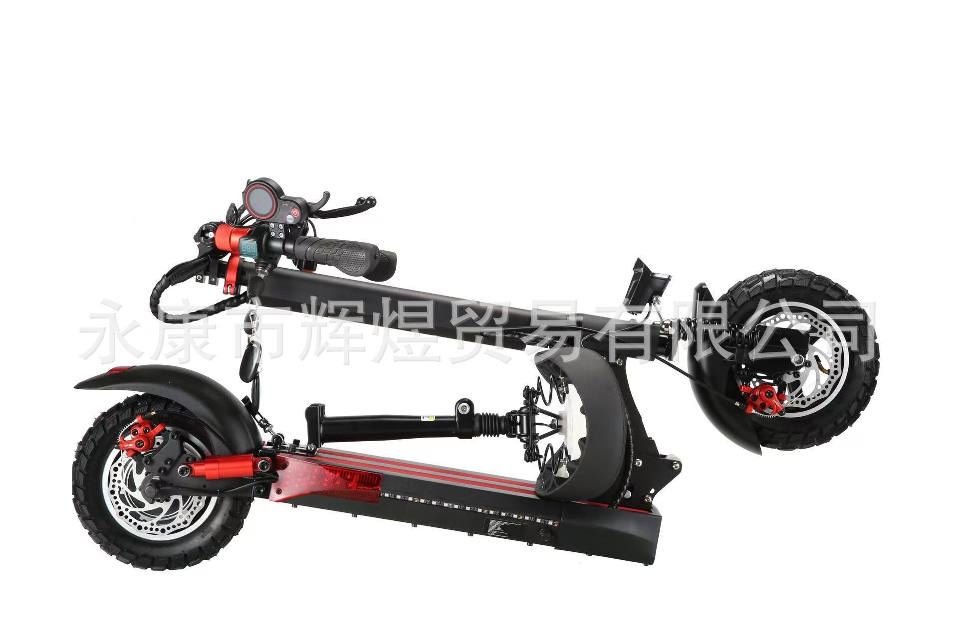 M4 Pro Electric Scooter for Adults, Dual Shock Absorption, Foldable, with Seat and Handle, Electric Mobility Scooter