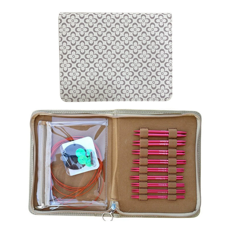 Трансграничные горячие продажи ручного плетения кольцо Игольный костюм съемный веревка Пеленальное кольцо игла свитер игла с аксессуарами Сумка из искусственной кожи