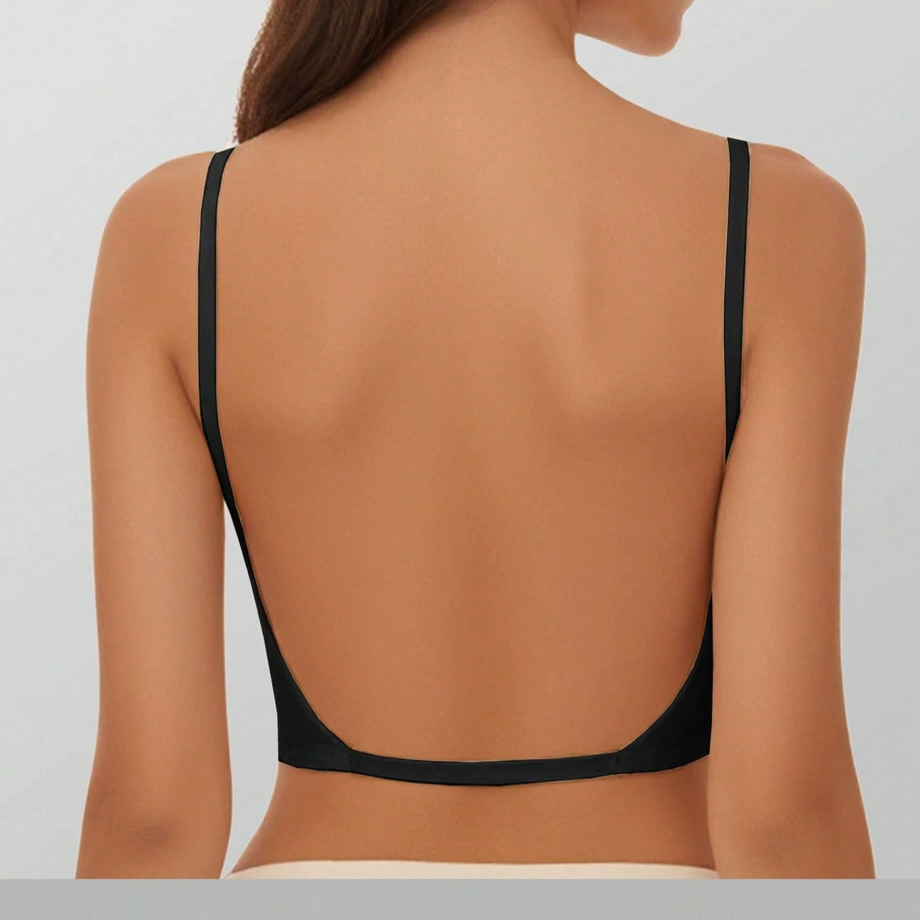 إUnderwear, push up bra, top with cups, European style, backless, beautiful back