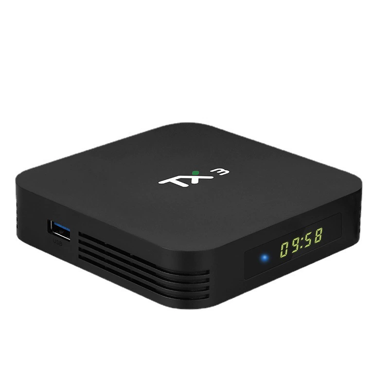 Приставка S905X3 TX3 4K HD сетевой медиаплеер Android TV Box, двухдиапазонный Wi‑Fi