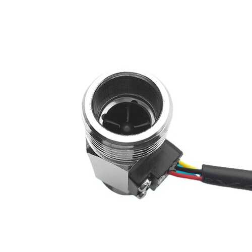 Saisener flow sensor Hall flow meter stainless steel 4-part pipe 1/2 circulating water system water flow valve
