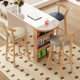 Nordic Solid Wood Bar Chair Home High Stool Leisure Chair Backrest Bar Stool Bar Chair New Bar Chair Bar Chair