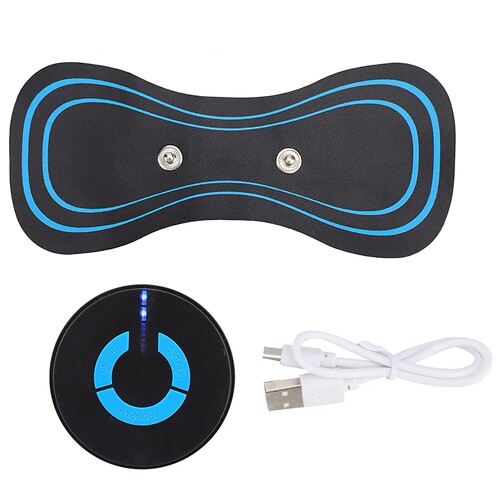 Cross-border portable mini cervical massage patch Home USB charging massager full body multi-functional massage patch