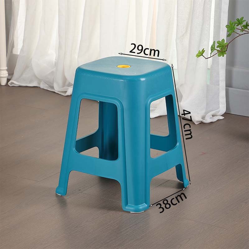 Taburetes de plástico grueso, taburetes altos para adultos, taburetes de comedor para adultos, taburetes de comedor resistentes, taburetes de goma cocinada, taburetes de comedor