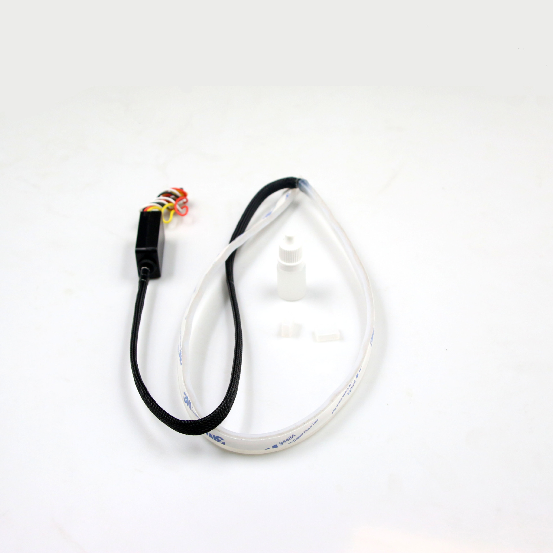 AOZOOM guía de luz diurna luz del coche LED ceja luz lágrima Luz Universal agua de dirección Externa Super brillante Barra de luz suave