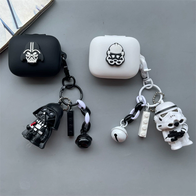 Совместимый чехол для наушников с мультяшным рисунком, для Redmi, Bluetooth