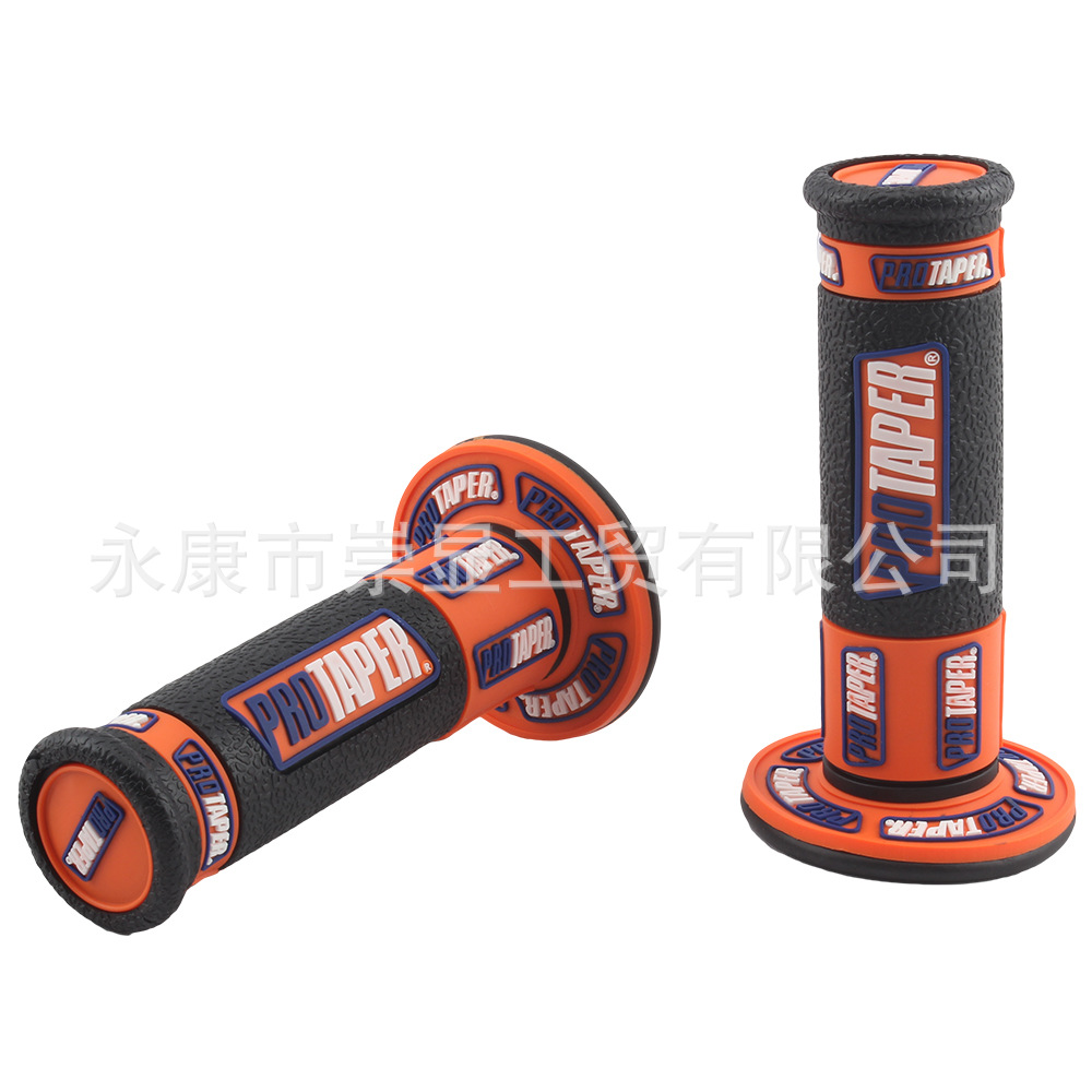 Off-Road Motorcycle Handlebar Grips, Rubber Gloves for Off-Road Motorcycles, Multi-Color Beach Rubber Universal Model
