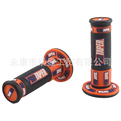 Off-Road Motorcycle Handlebar Grips, Motorcycle Handle Cover - pro-orange