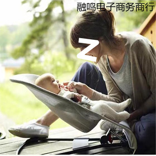 Baby Rocking Chair to Coax Baby, Foldable and Adjustable Baby Cradle Chair, Recliner Rocking Chair, Universal for All Seasons