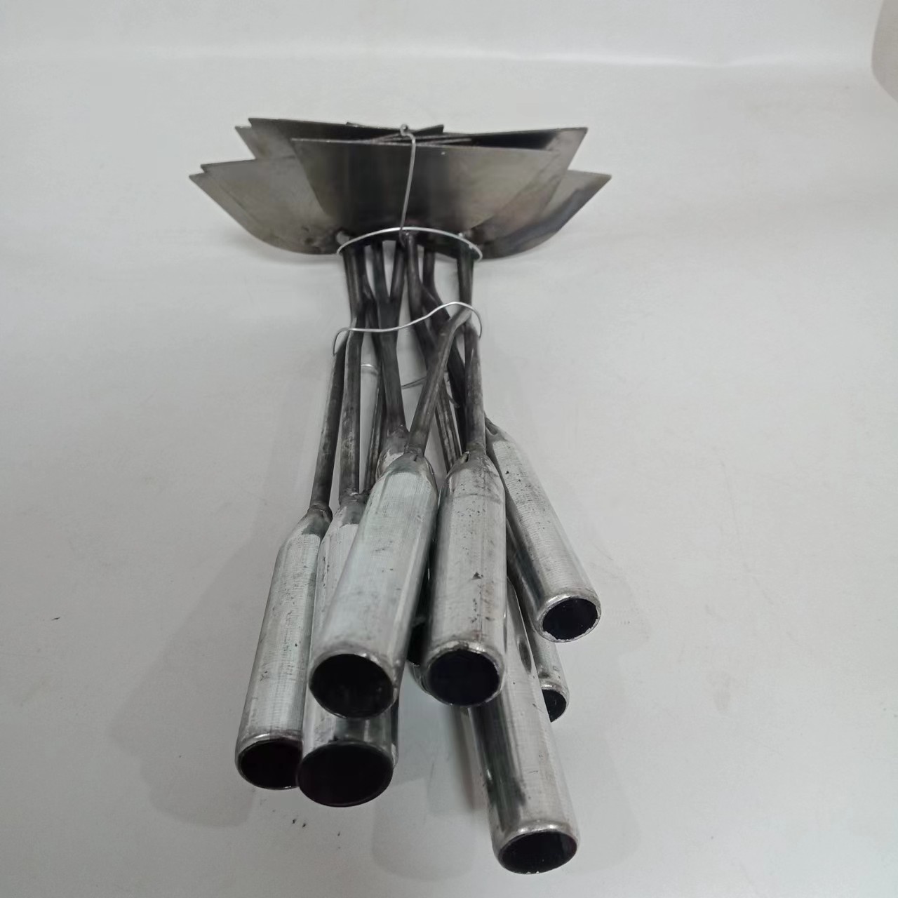 锋利元型元头锄 农用工具铁把元头锄头 除草种菜园林小锄头