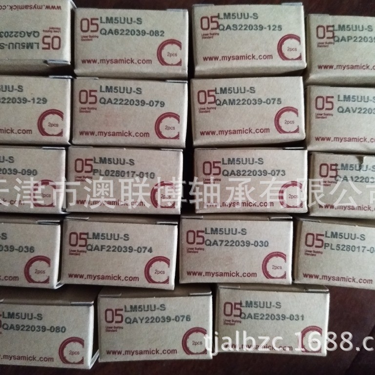 韩国SAMICK轴承LM6UU直线轴承现货供应天津上海两仓发货