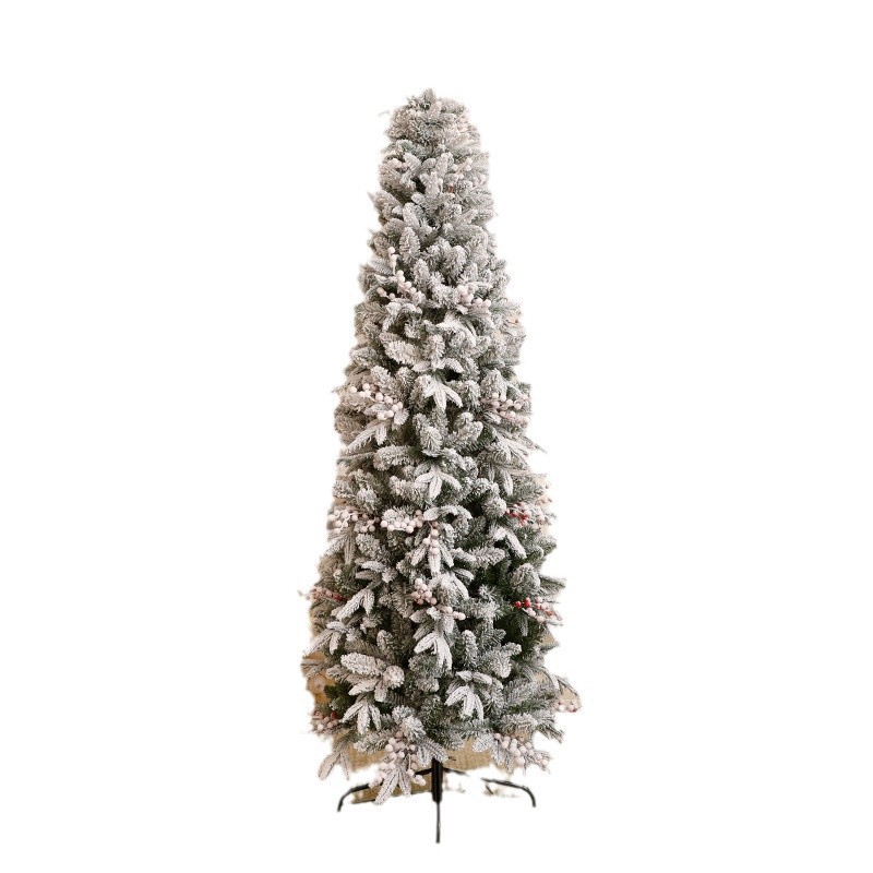 Gran criptografía de nieve imitación lápiz decoración de árbol de Navidad DIY decoración de decoración de Navidad decoración de decoración