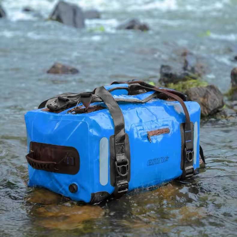 Motorcycle riding bag, waterproof luggage bag, small riding pannier bag, rear seat bag, multifunctional waterproof travel bag