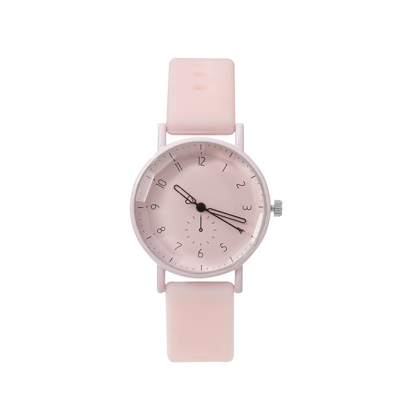 Sweet Round Buckle Quartz Women's Watches display picture 2