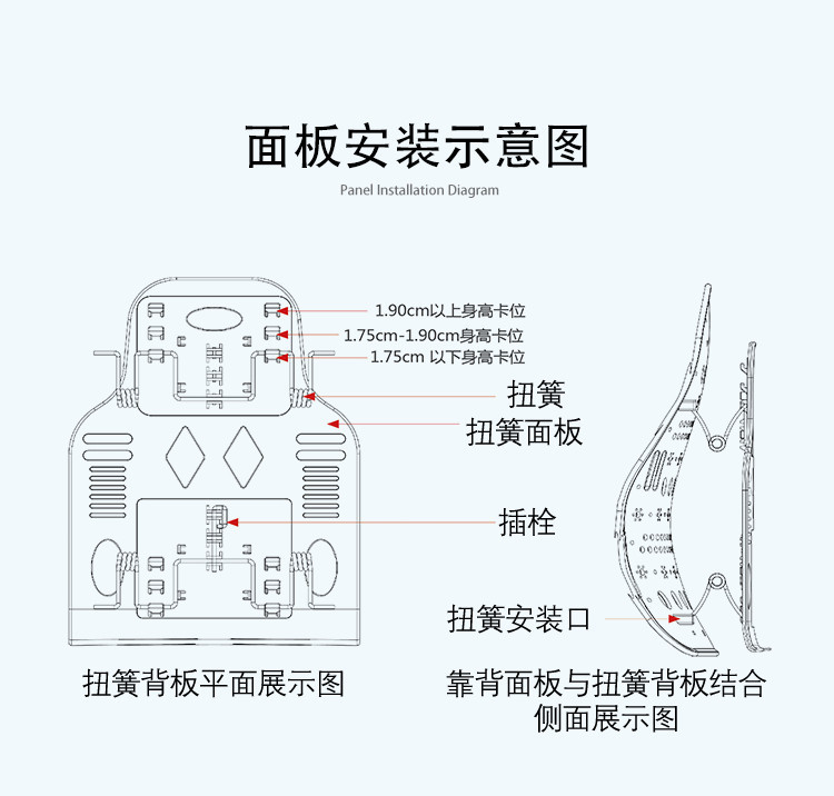 Cross-border car lumbar support cushion for long periods of sitting, designed for drivers and office chairs