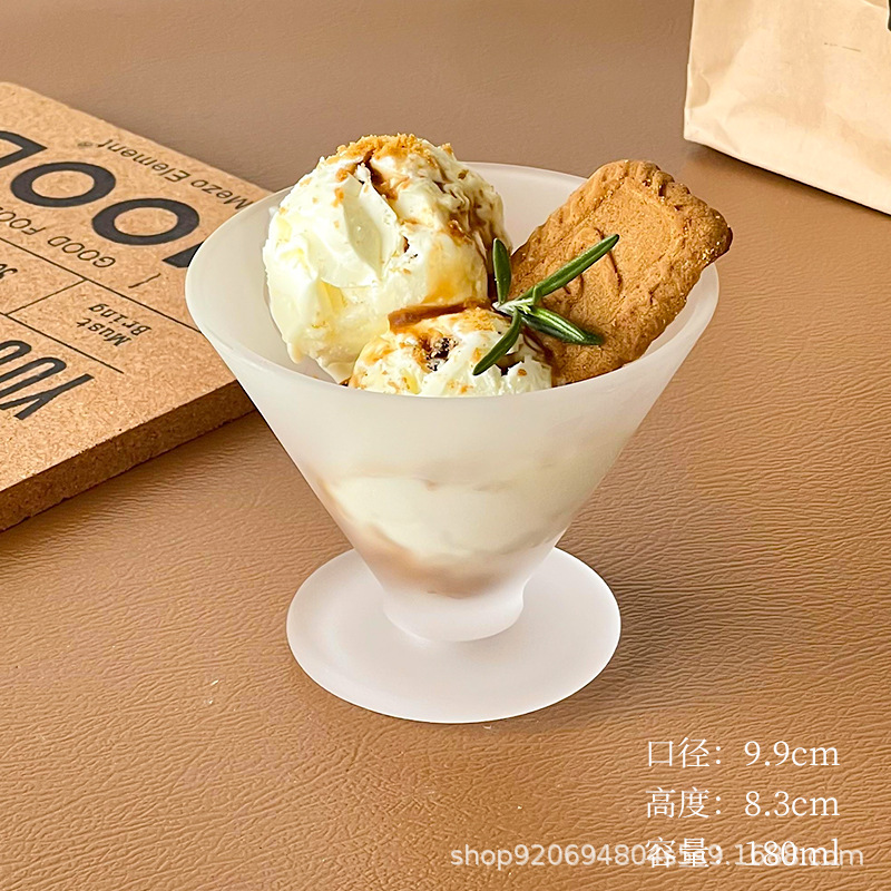 ins simple vidrio dulce taza de yogur taza de helado taza de helado taza de helado taza de yogur taza de helado