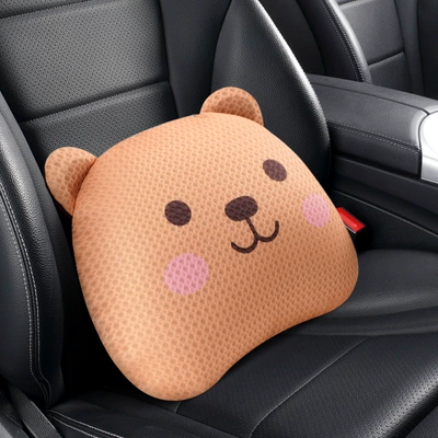 Silk Comfortable Breathable Car — Seat cushion, seat cover - winnie-the-poodle-with-one-waist
