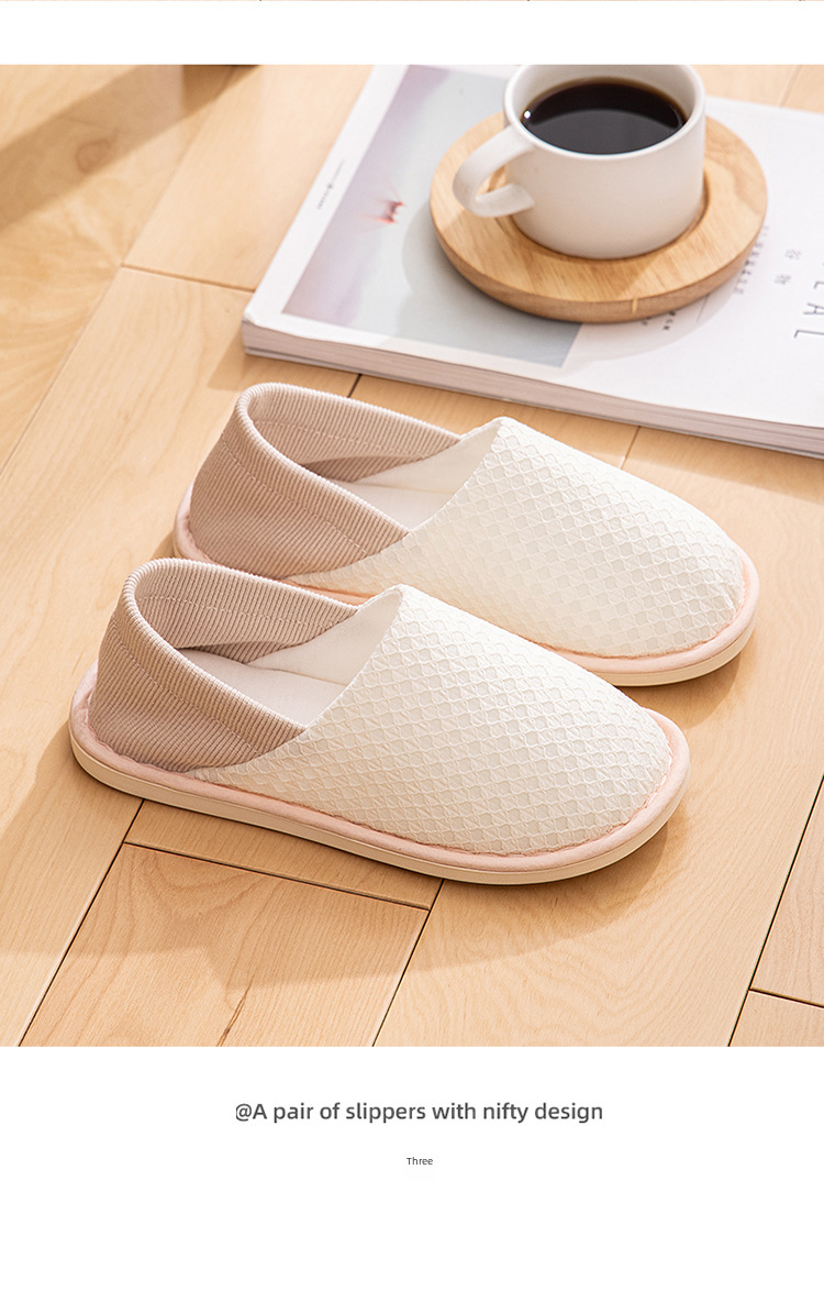 Yuezi Shoes Spring and Autumn Bag Heel Postpartum Pregnant Women's Shoes Autumn and Winter Pure Cotton Soft Bottom Breathable Indoor Maternal Home Cot_voghion.com