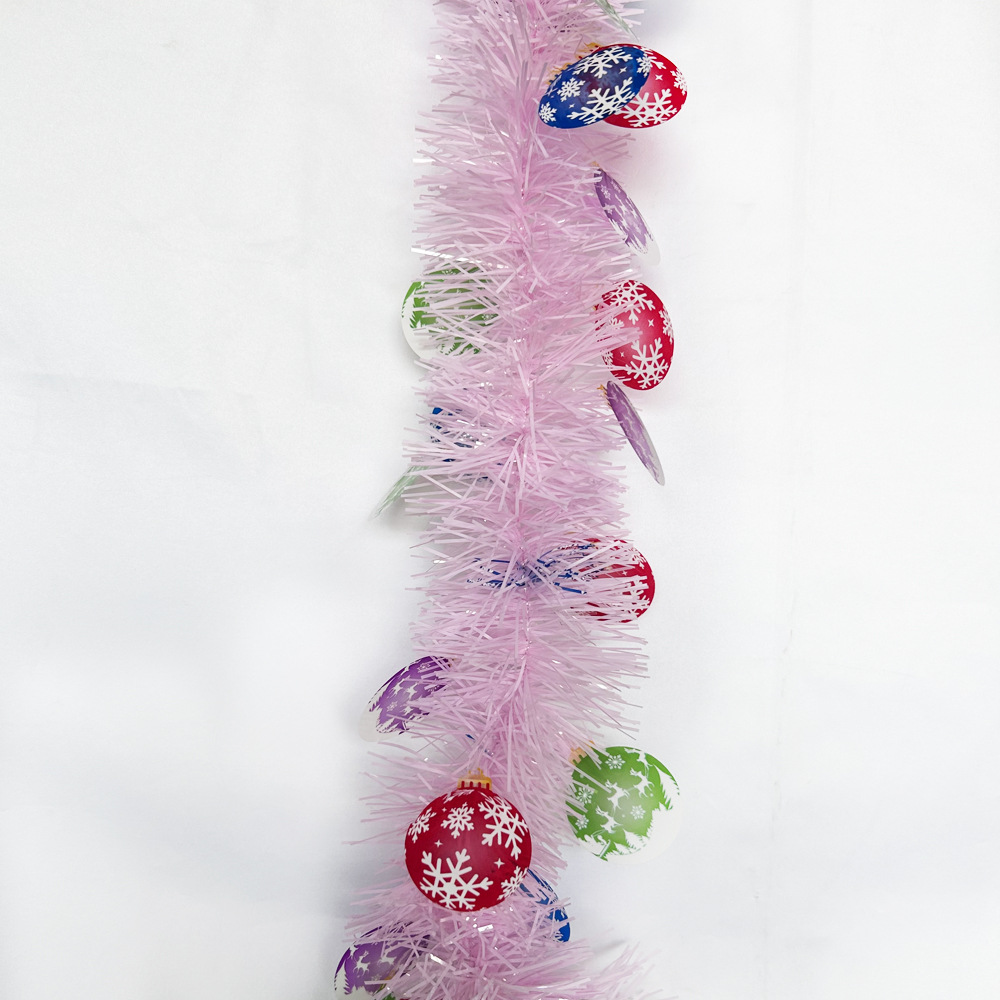 Nuevos productos transfronterizos Amazon de Navidad fiestas de artículos de color decoración de color