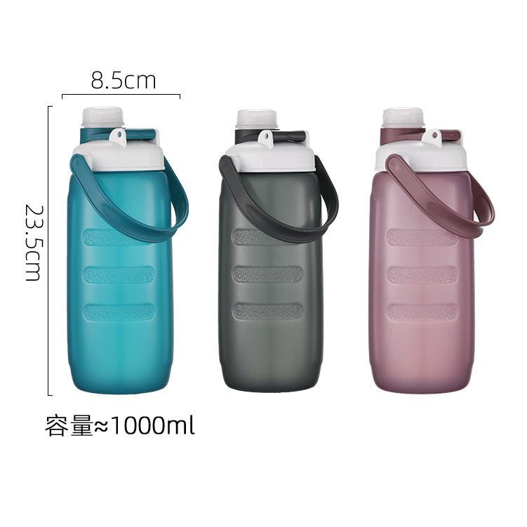 多規格のプラスチック密封運動の水筒は取っ手を持って携帯します。|undefined